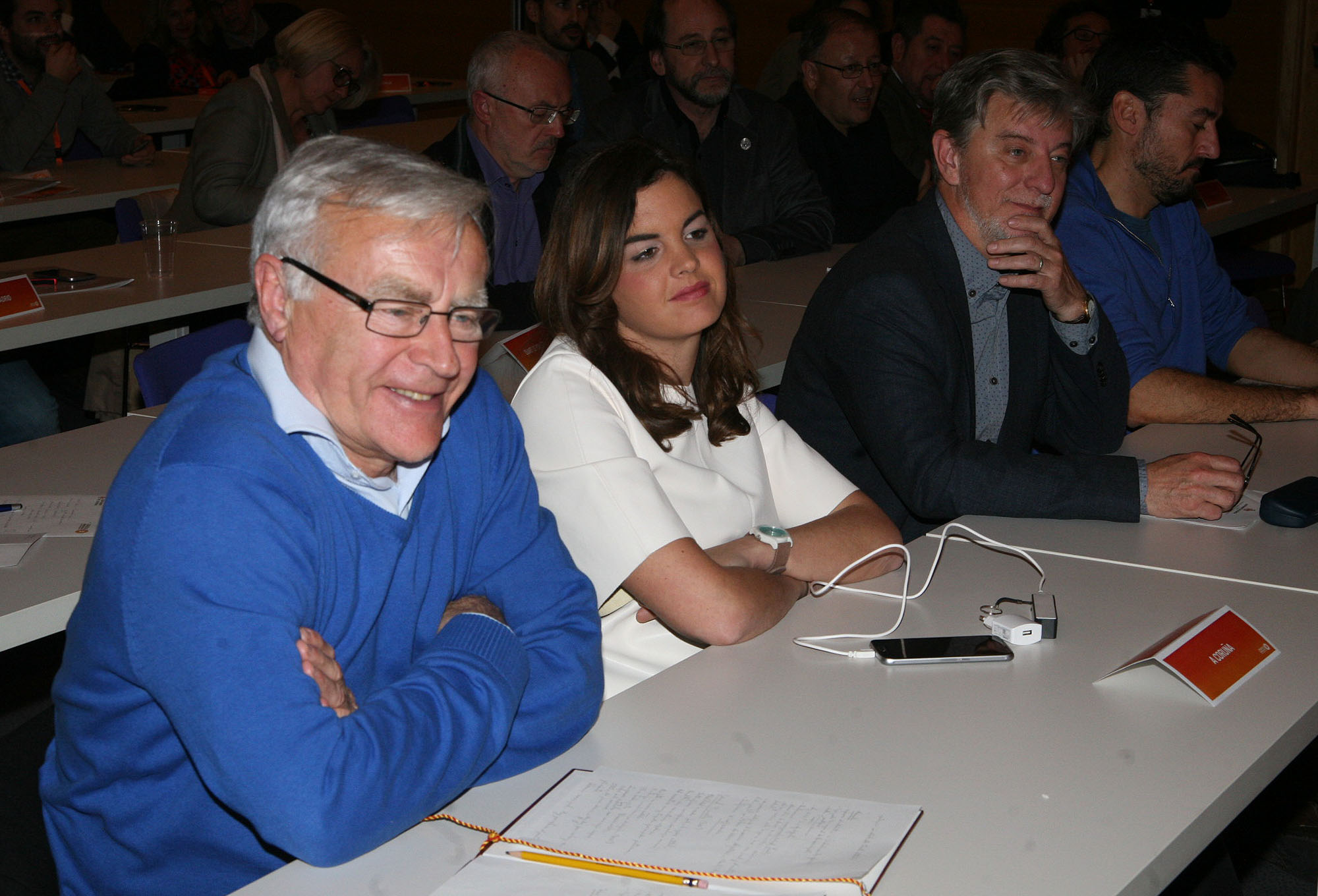 Diversos momentos de la jornada celebrada hoy en Valencia y que ha contado con la participaci&oacute;n de Manuela Carmena